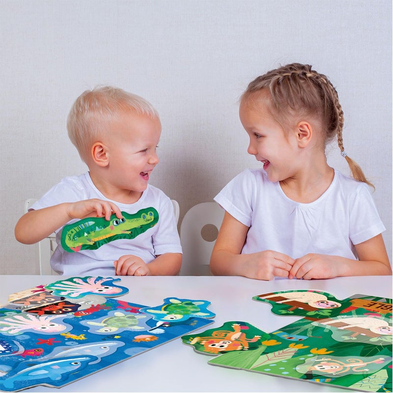 هيدو لعبة هيدو أنيمال لوتو MU22847 التعليمية للأطفال والأولاد والبنات من عمر 2 إلى 4 سنوات - Image 3